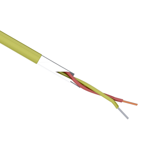 Extension Wire, Shielded, 2 Conductors, 16 Awg, Nickel-Chromium And Nickel-Aluminum