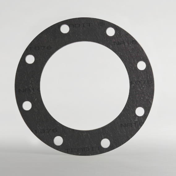 Full Face Cut Gasket, NA1076, 1/16 Inch Thickness, 2-1/2 Inch Size, 150# Class