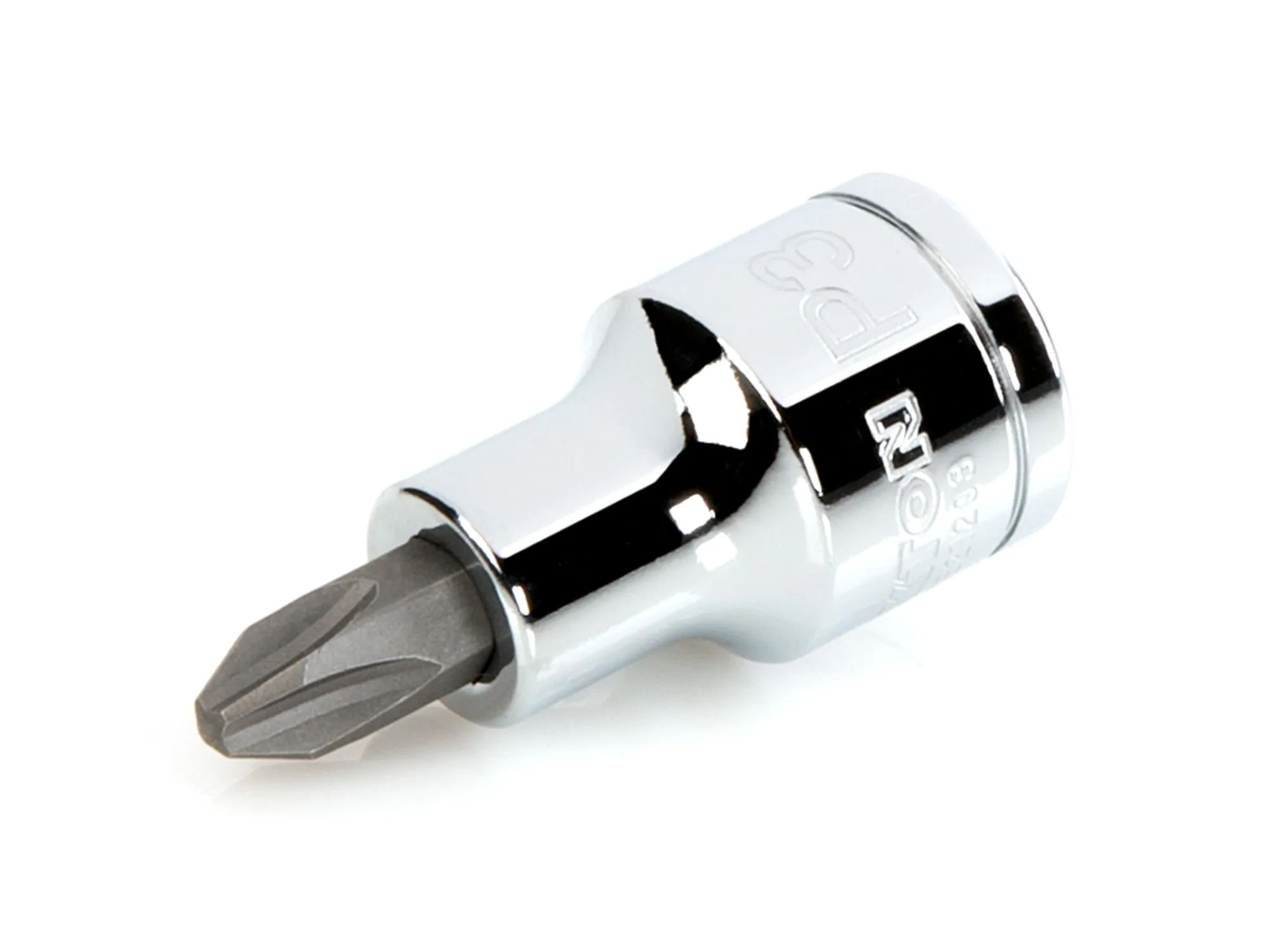 Bit Socket 1/2 Inch Drive x #3, 1/2 Inch Drive, #3 Tip