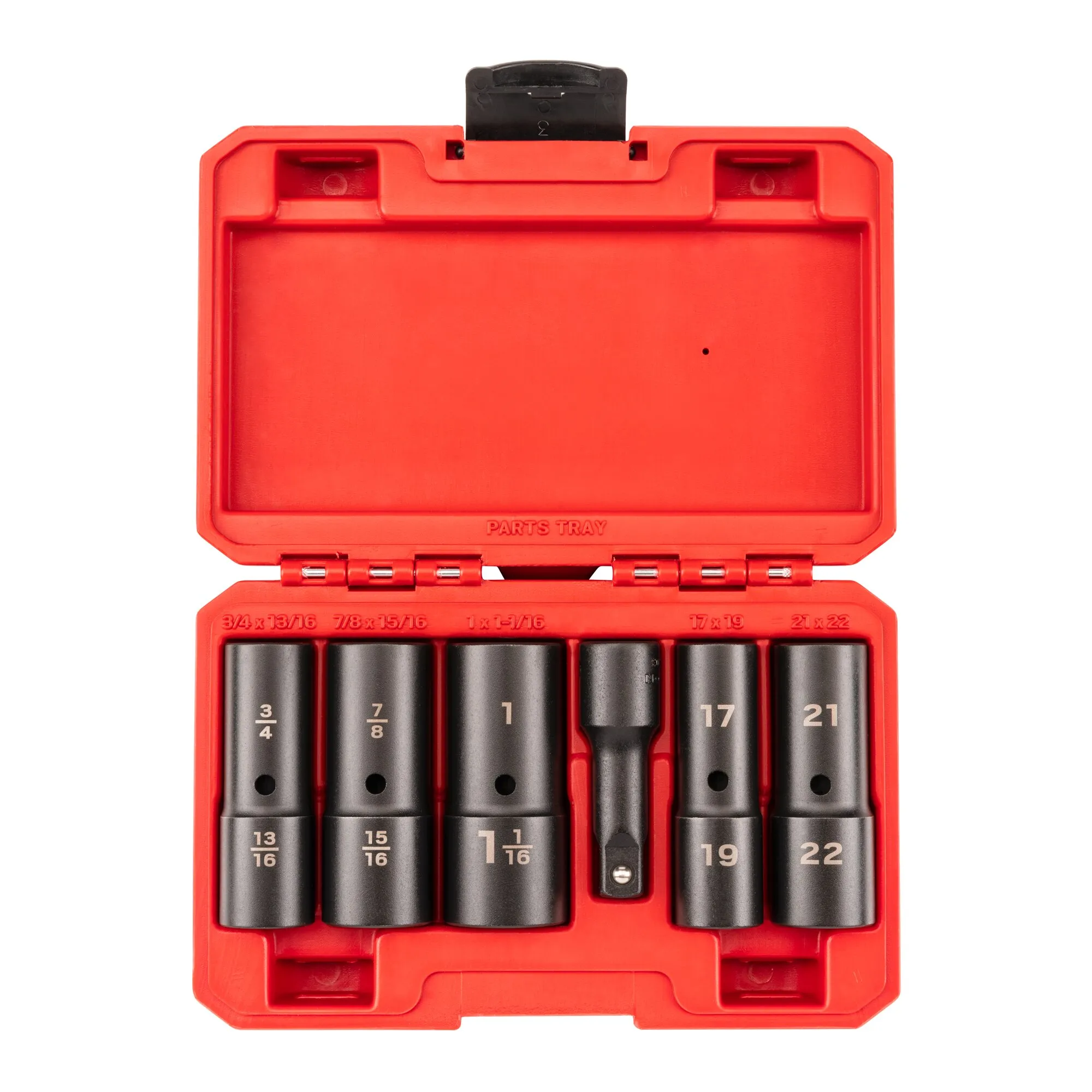 1/2 Inch Drive Thin Wall Impact Flip Socket Set 6-Piece