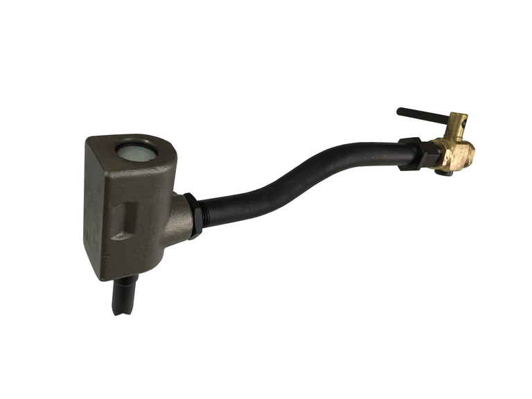 TEXAS PNEUMATIC TOOLS S1-BH-AC Single Piston Scaler with Bent Handle and Air Cock | CD9PEW