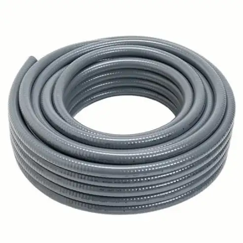 Carflex Liquidtight Cut Lengths, 35 Foot, 1/2 Inch, Grey, 35 Feet