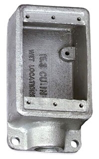 Junction Box, 1/2 Inch Size, Deep