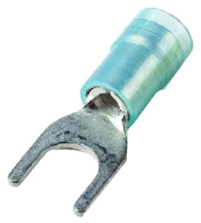 Fork, Nylon, 16-14 AWG Wire, 1/4 Inch Stud