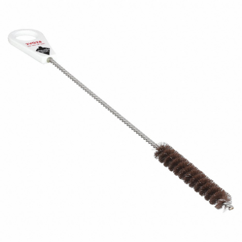 TOUGH GUY 2VGP8 Pipe Brush With Handle Nylon Brown 18 Inch Overall Length | AC3QBT