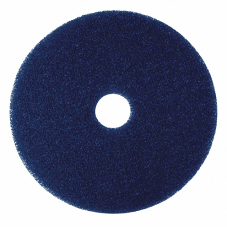 Cleaning Pad, Blue, 14 Inch Floor Pad Size, 175 to 600 rpm, 5 Pack