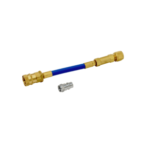 Hose Coupler, With Purge Fitting, 8 Inch Size
