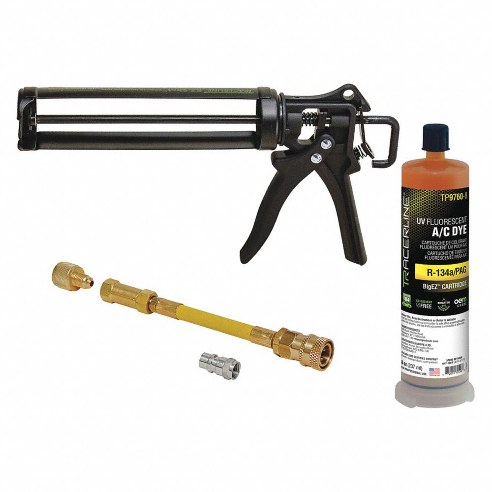 Universal A/C Dye Injection Kit, med farvepatron