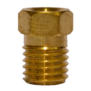 Compression Fitting, Hex Bushing, Hex Size 3/8 Inch, M8 x 1 Inch Size
