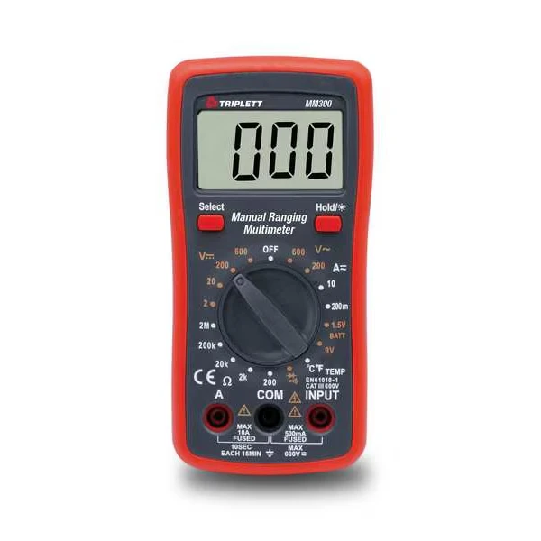 True RMS Manual Ranging Digital Multimet