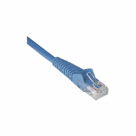 Cable Cat6, Sin Enganches, Moldeado, RJ45, Azul, 6 pies