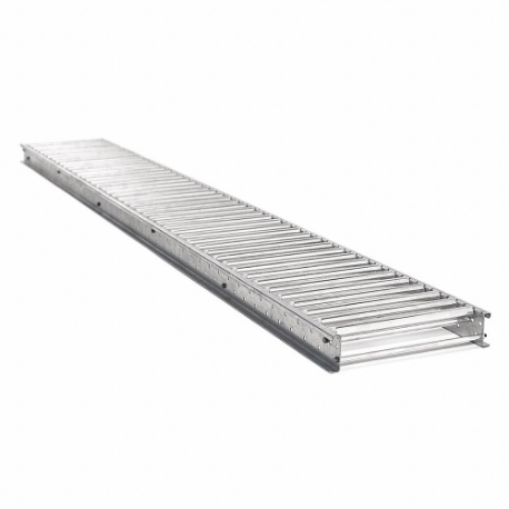 Flow Rack Conveyor, 9 Inch Overall Width, 40 lb/ft