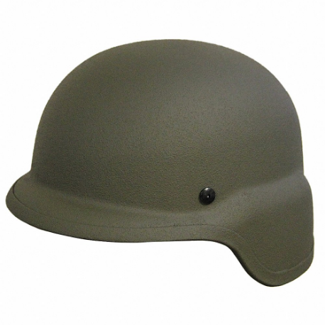 Level IIIA Lightweight Helmet, XL Fits Hat Size, Suspension, OD Green, Aramid