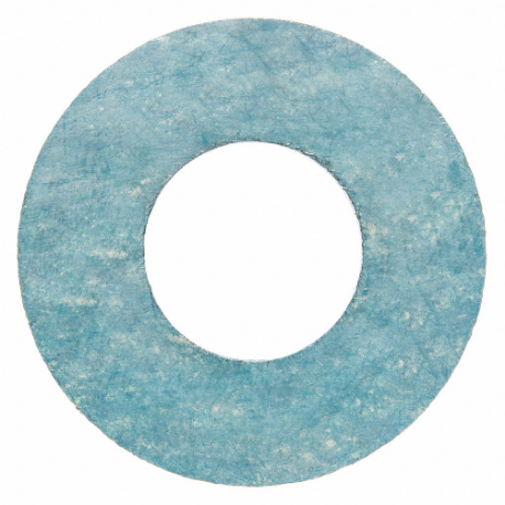 Flange Gasket, 1 1/2 Inch Pipe Size, 3 3/4 Inch Outside Dia, 1 29/32 Inch Inside Dia, Blue