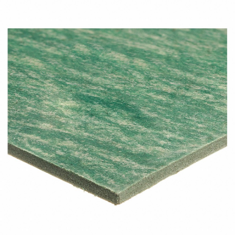 Gasket Sheet, 1/16 Inch Thick, Green, Aramid Fiber with Buna-N Rubber