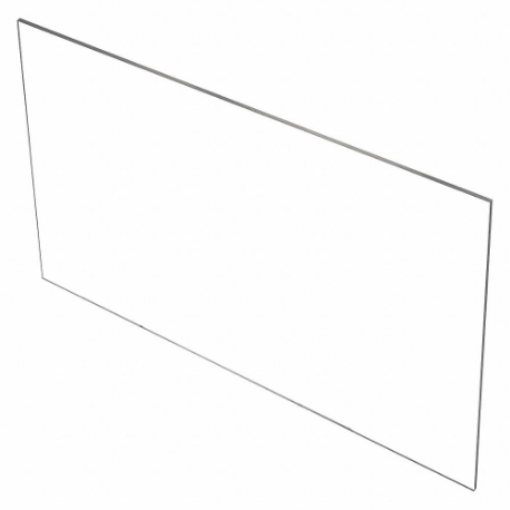 Clear Plastic Dividers with Square, 36 Inch Height, 1/8 Inch Thick, 72 Inch Width