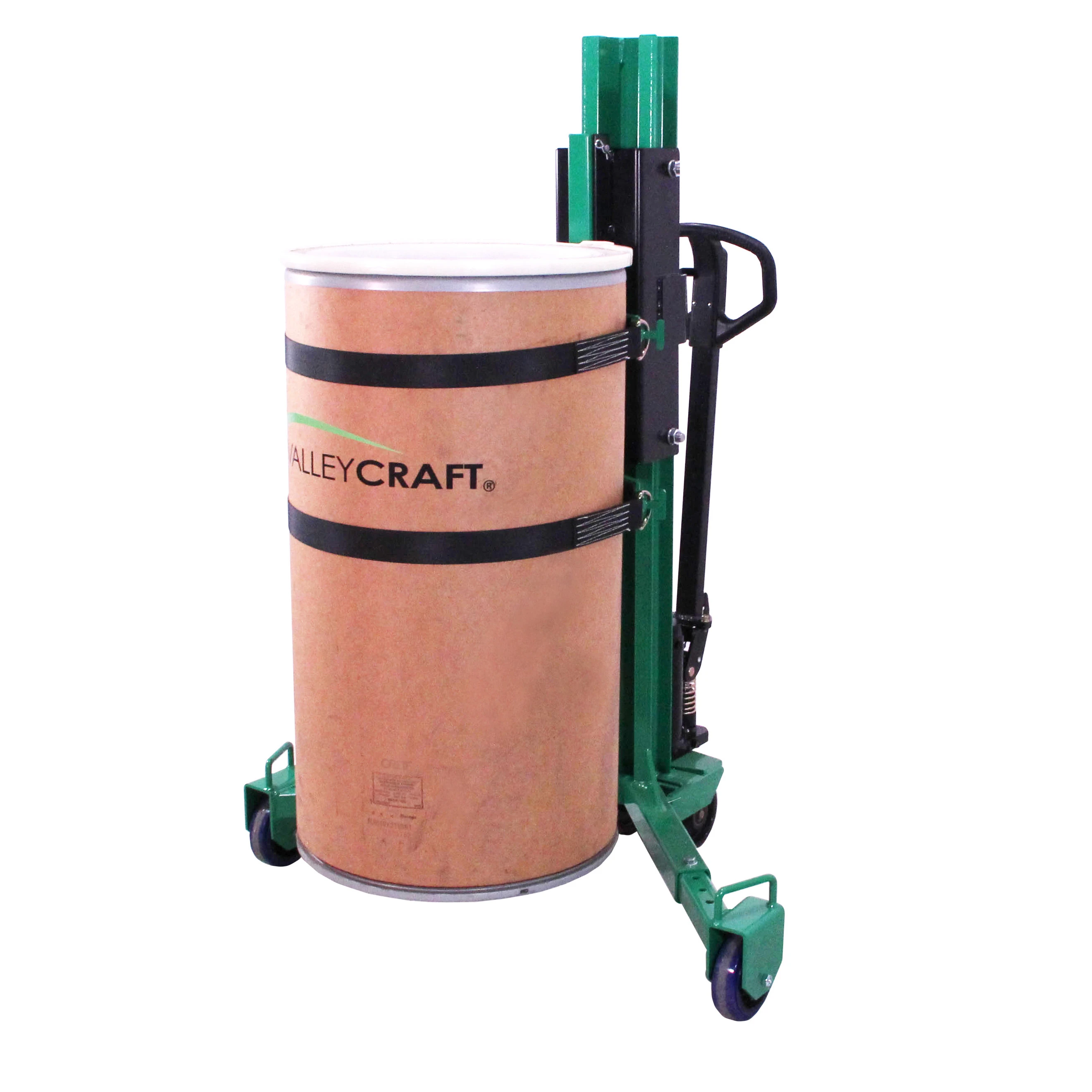VALLEY CRAFT F89264 Drum Lifter and Transporter, Strap, (37-51) x (25-32) x 63 Inch Size | CJ6TTN