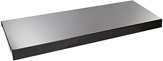 VALLEY CRAFT F89772BK Extra Shelving For Cabinets, 48" X 22", Black | AJ8GMN