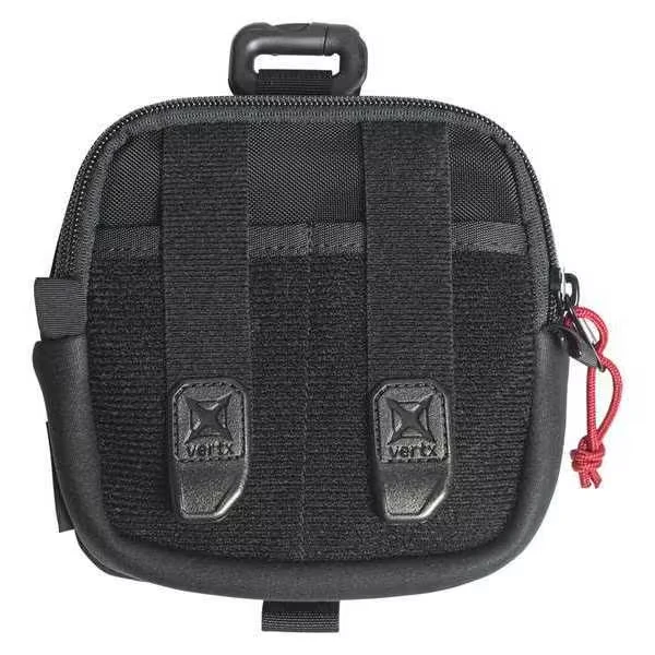 Pouch, 6-1/2 Inch L x 7 Inch W, Cordura, Black
