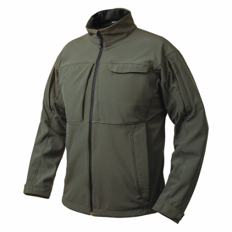 Downrange Jacket, 3Xl, 54 Inch To 56 Inch Fits Chest Size, Slate Gray