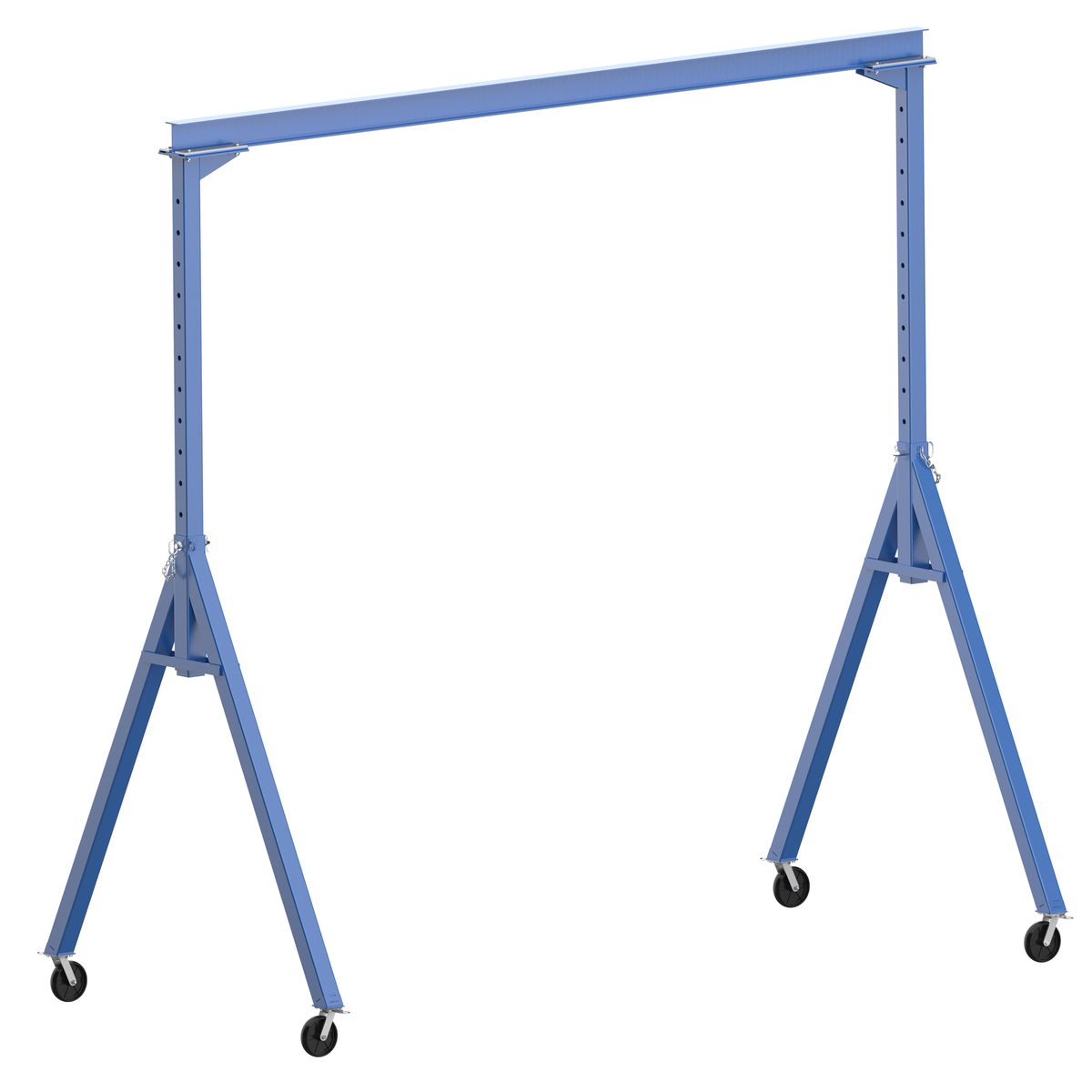 VESTIL AHS-2-15-14 Adjustable Height Steel Gantry Crane, 2000 Lb. Capacity, 15 Feet x 14 Feet | AG7LGA
