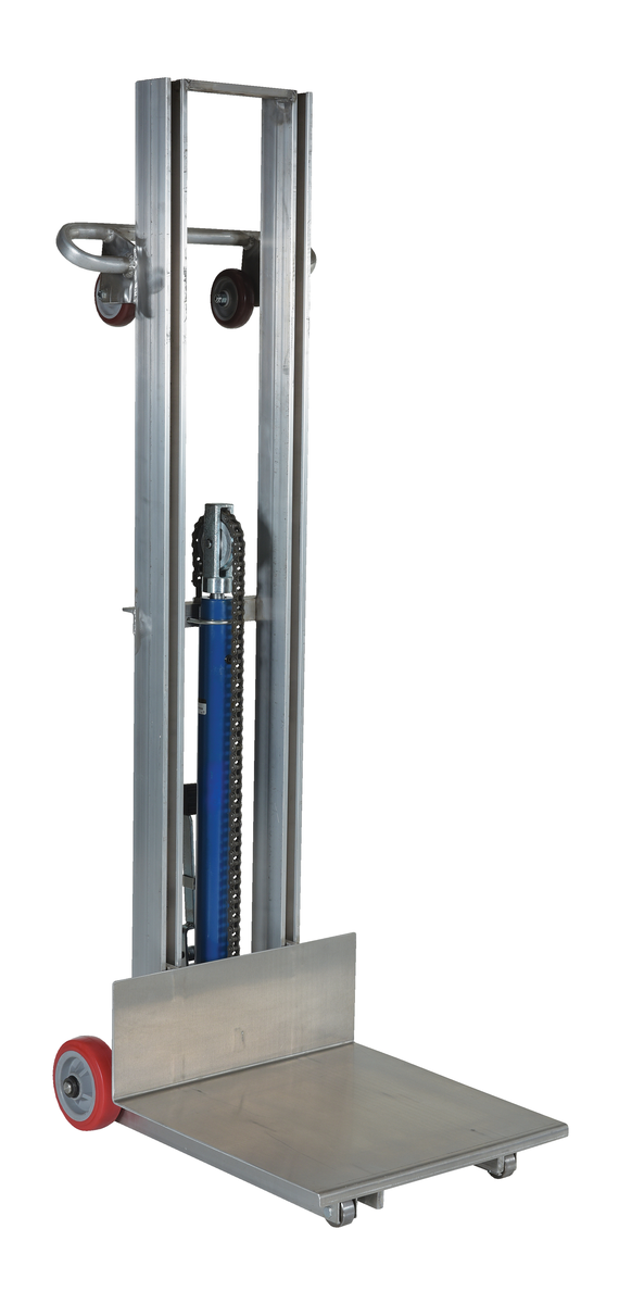 VESTIL ALLH-2020-FW Light Load Lift, 20 x 20 Inch Size, Foot Pump, 51-1/8 Inch Height, 400 Lb. Capacity | AG7LTM