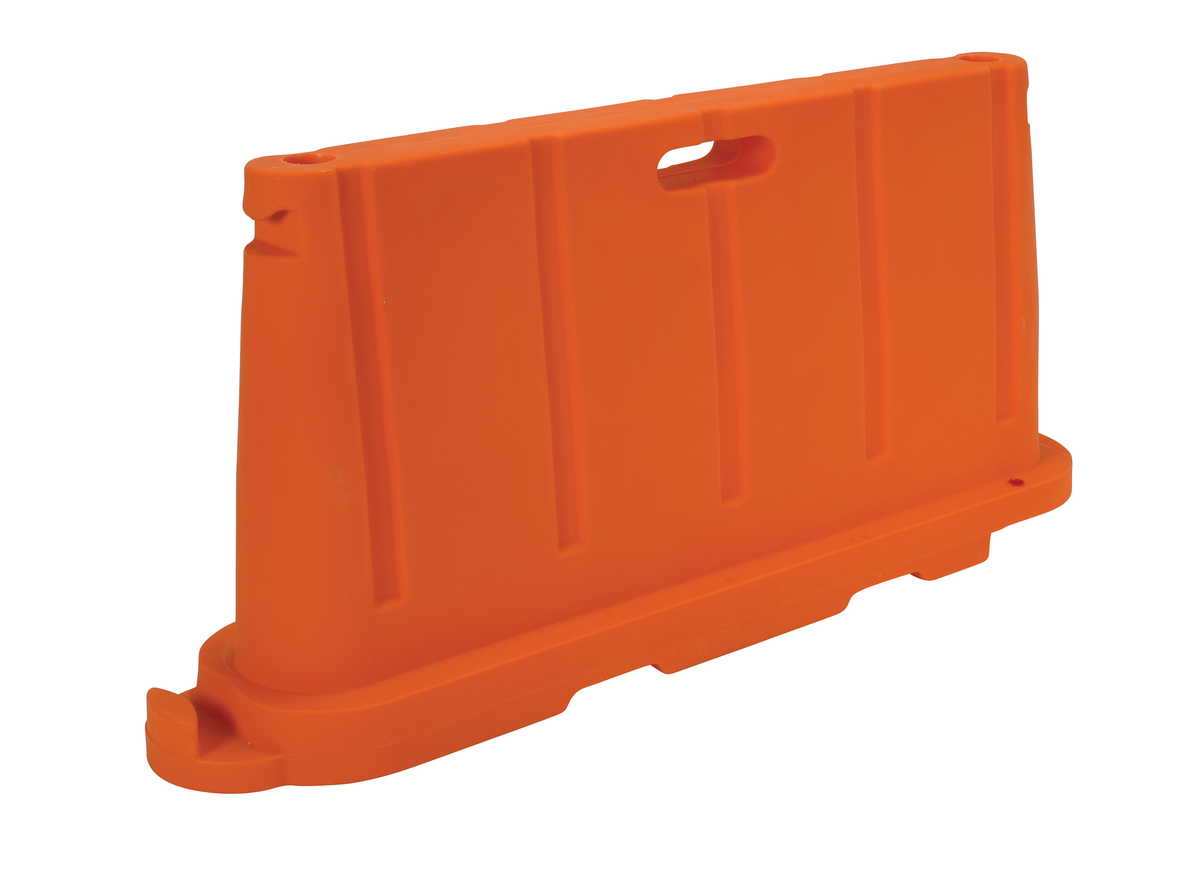 VESTIL BCD-7636-OR Stackable Polyethylene Barricade, Orange | AG7MKN