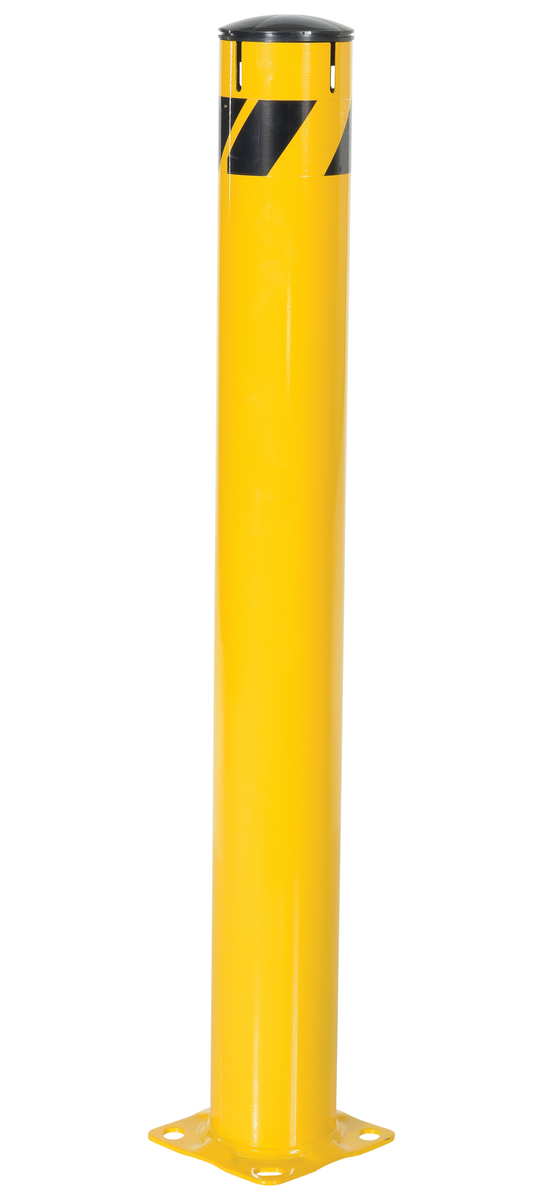 VESTIL BOL-JK-48-5.5 Steel Pipe Bollard With Slot, 48 x 5.5 Inch Size | AG7MNF
