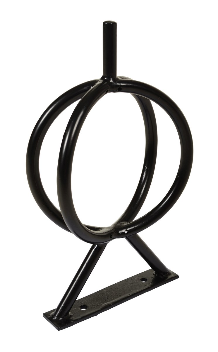 VESTIL BR-GL-BK Bicycle Rack, Black, 12.75 x 5.31 x 22.5 Inch Size | CE3AMA