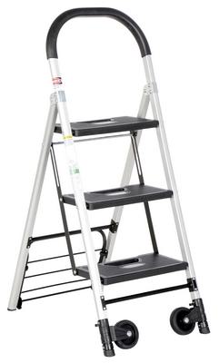 Aluminium Ladder Cart, 3-Steps, 300 Lb. Capacity