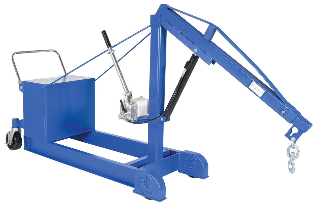 VESTIL CBFC-1000 Counter Balance Floor Crane, 1000 Lb., Blue | AE7FGX 5XPG4