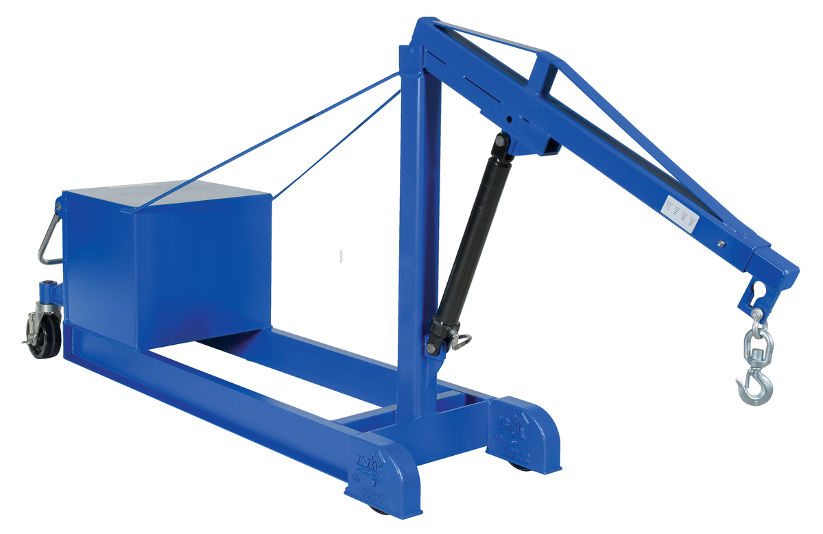 VESTIL CBFC-2000-AIR Floor Crane, Counter Balanced, Air Powered, 2000 Lb. Capacity | CE3AUW