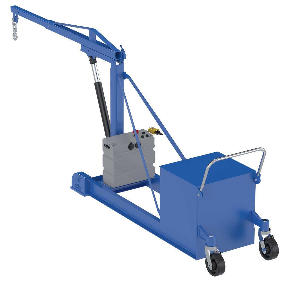 VESTIL CBFC-2000-DC Floor Crane, Counter Balanced, DC Powered, 2000 Lb. Capacity | CE3AUX
