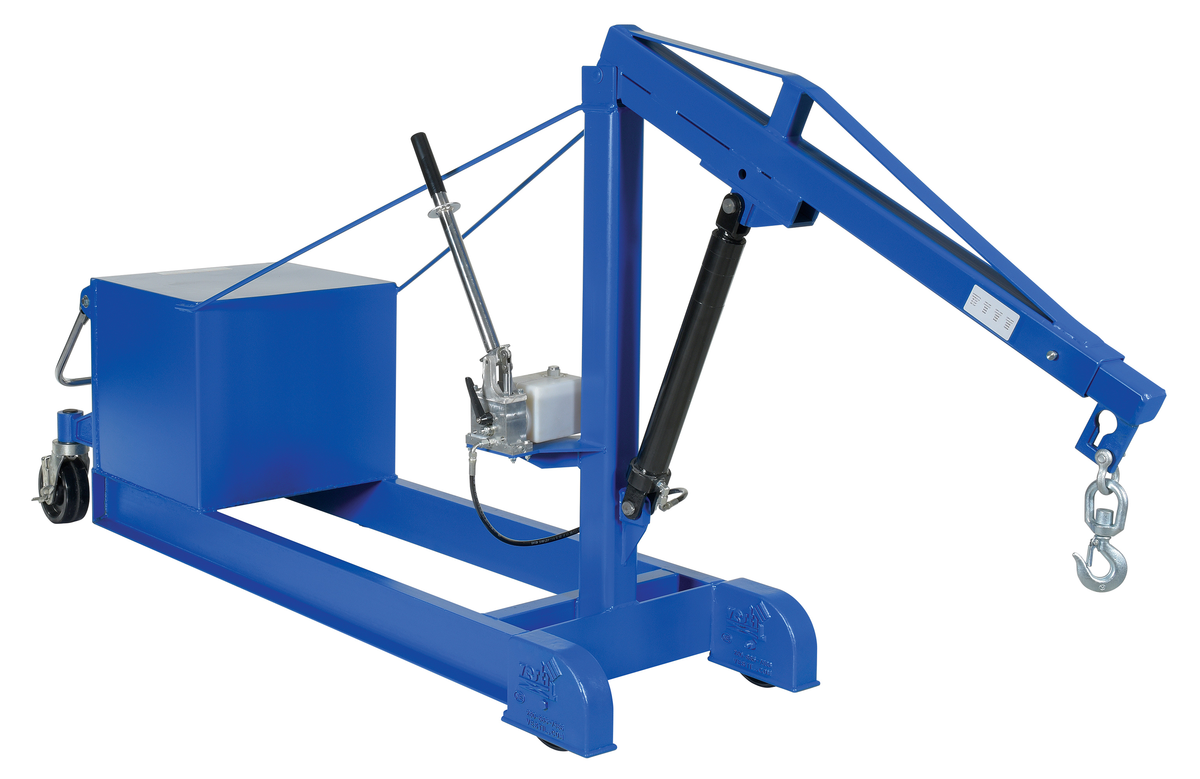 VESTIL CBFC-2000 Counter Balance Floor Crane, 2000 Lb., Blue | AE7FGY 5XPG5
