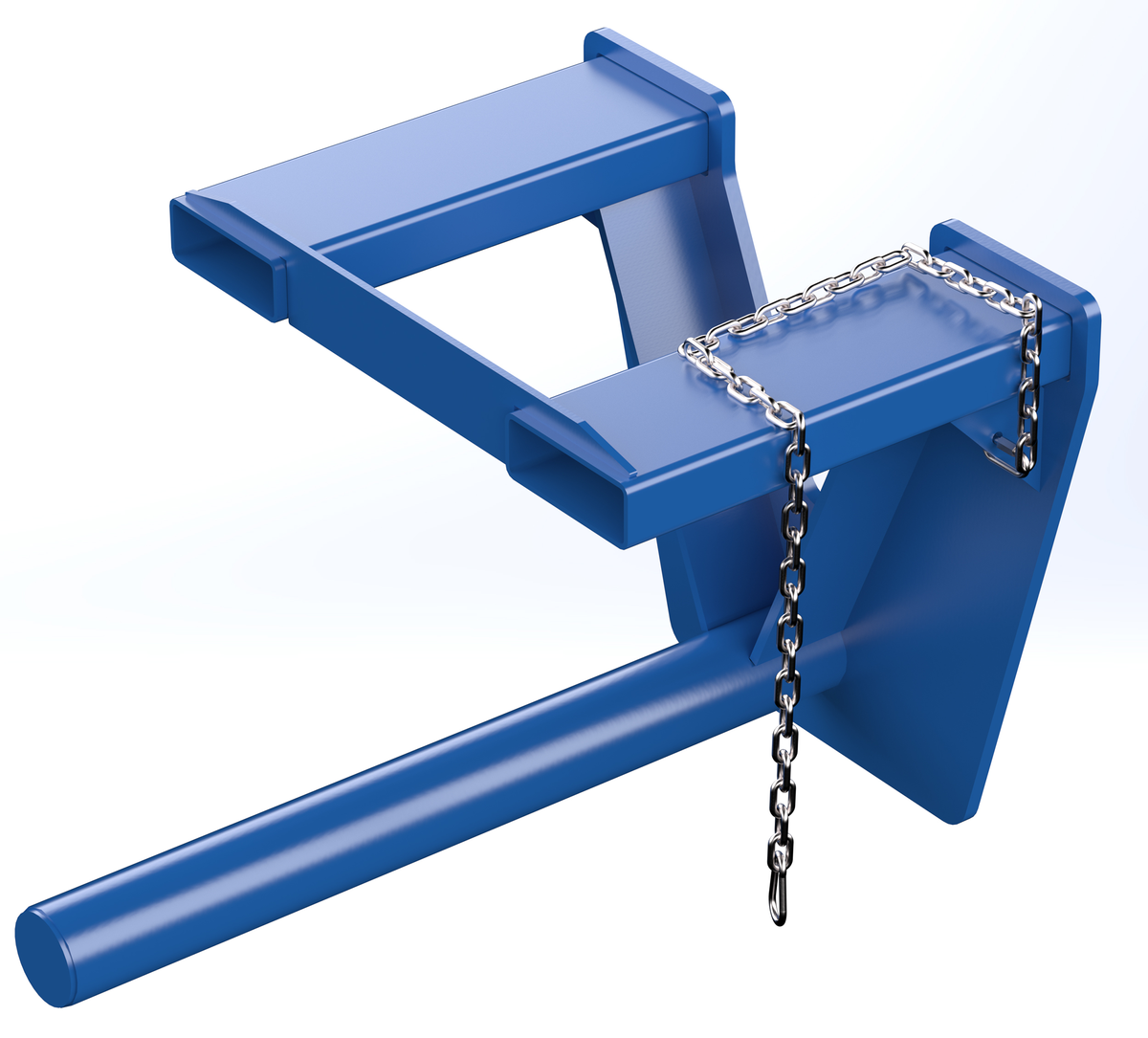 VESTIL CCF-36-4 Steel Coil Lifter Fork Mounted Inverted, 36 x 4-1/2 Inch Size | AE6NWJ 5UET7