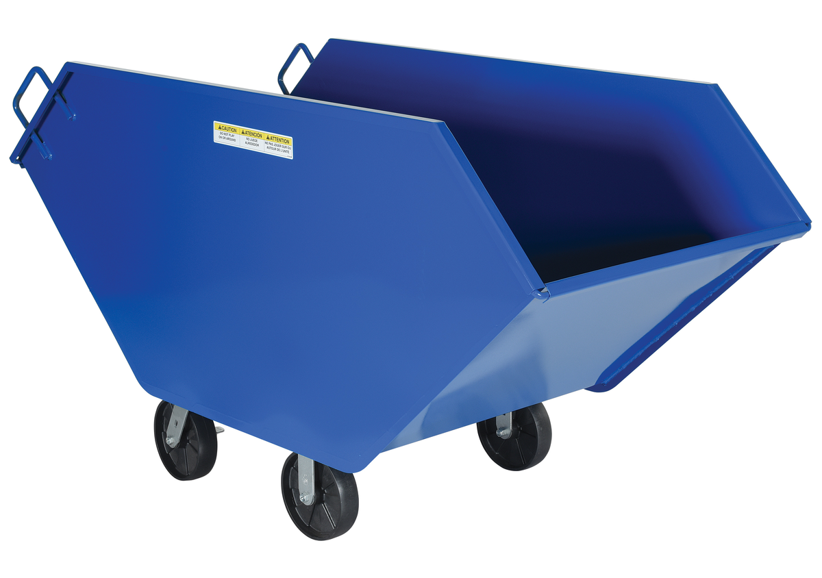 VESTIL CHIP-22.2 Hopper, 13/16 Cubic Yard, 2000 Lb. Capacity, 68 x 39 Inch Size | AC2HEL 2KFF1