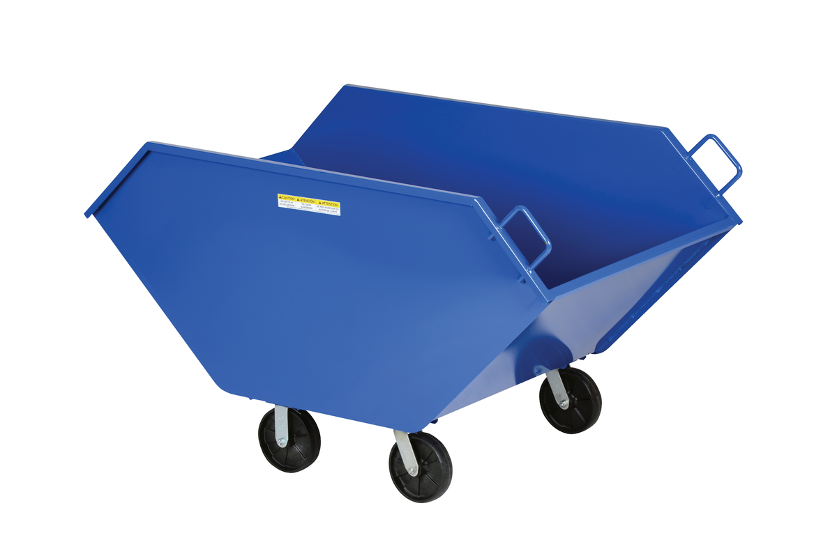 VESTIL CHIP-26.7 Hopper, 1 Cubic Yard, 2000 Lb. Capacity, 68 x 39 Inch Size | AC2HEM 2KFF2