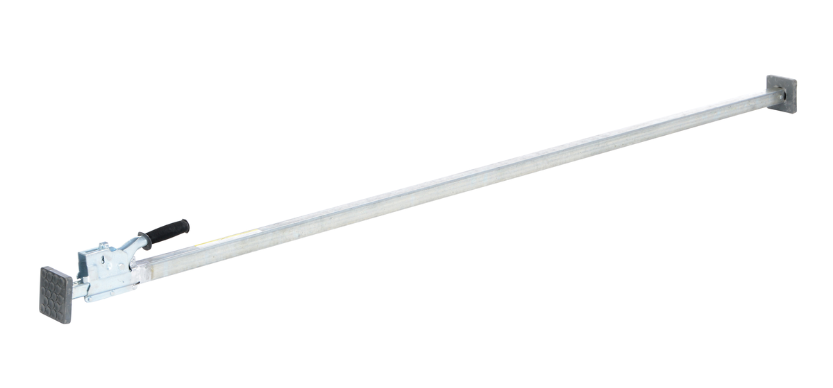 VESTIL CL-16 Galvanized One Piece Cargo Bar, 87 Inch to 119 Inch Size, Gray | AG7PJK