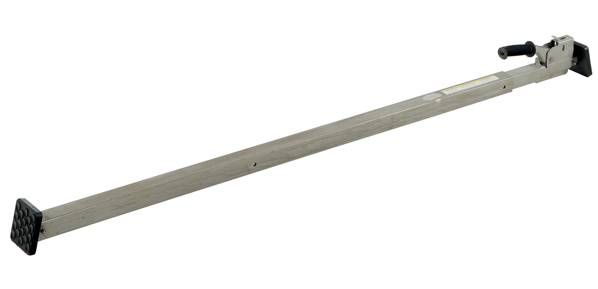 VESTIL CL-18 Galvanized Two Piece Telescopic Cargo Bar, 90-3/8 Inch to 139-9/16 Inch Size, Gray | AG7PJM