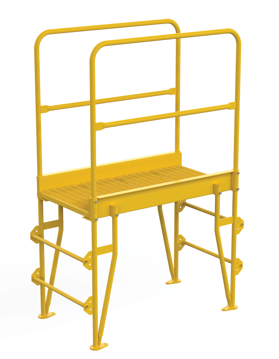 VESTIL COLV-3-34-32 Cross-Over Ladder, Vertical, 3 Steps, 32 Inch Height | CE3AWP