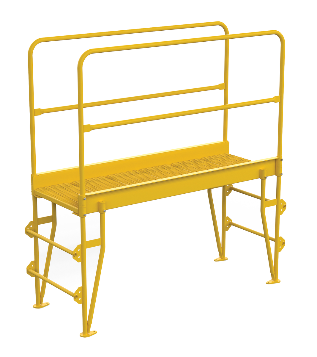 VESTIL COLV-3-34-56 Cross-Over Ladder, Vertical, 3 Steps, 56 Inch Height | CE3AWR