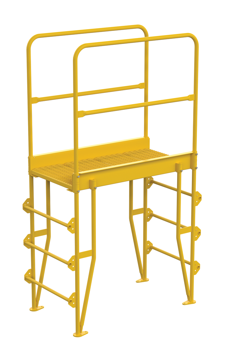 VESTIL COLV-4-46-32 Cross-Over Ladder, Vertical, 4 Steps, 32 Inch Height | CE3AWV