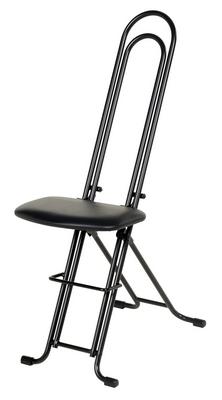 Ergonomiczne krzesło robocze, 220 funtów. Pojemność, szerokość siedziska 13-1/2 cala, kolor czarny