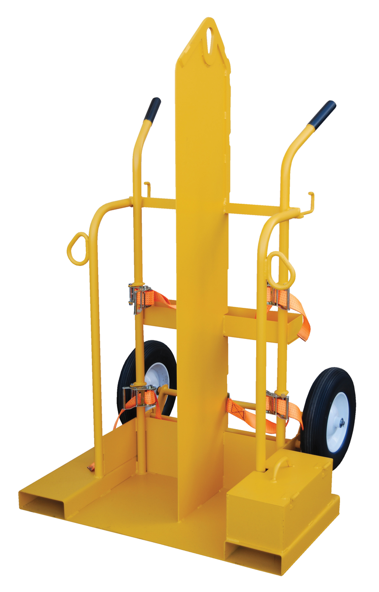 VESTIL CYL-2-FP Fire Proof Welding Torch Cart, 500 Lb. Capacity | AG7PRU