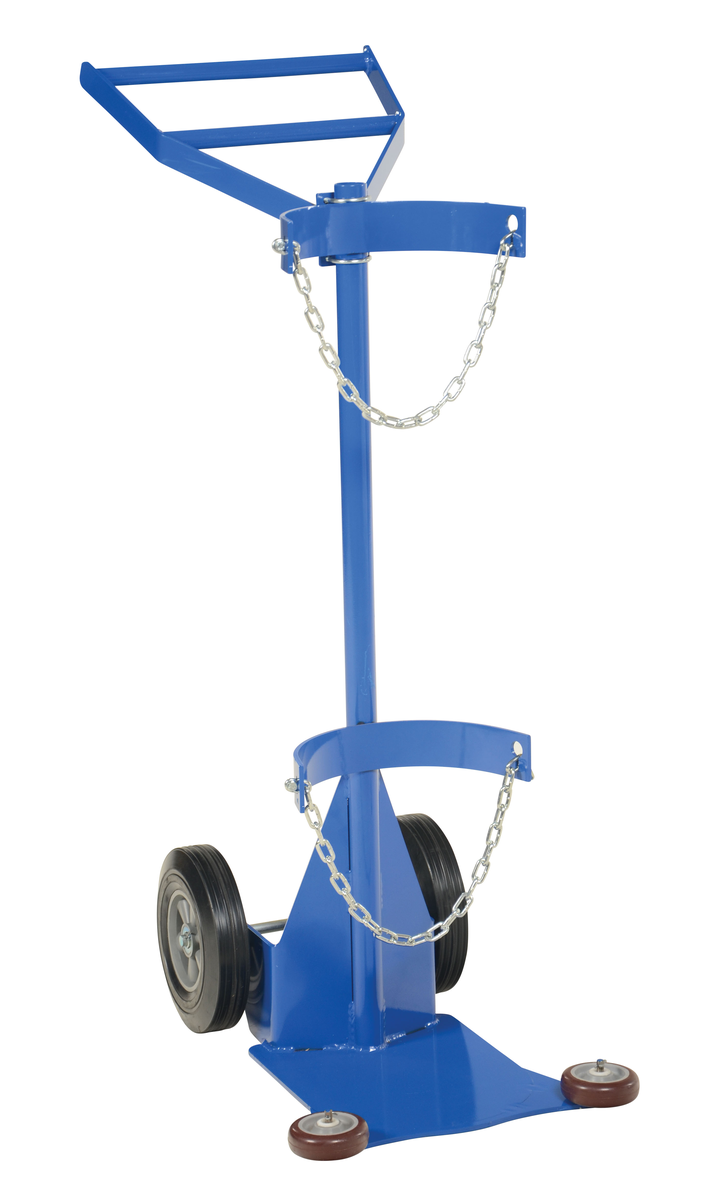 VESTIL CYL-DLX-1-HR Deluxe Cylinder Lifter, Hard Rubber Wheels | AG7PTC