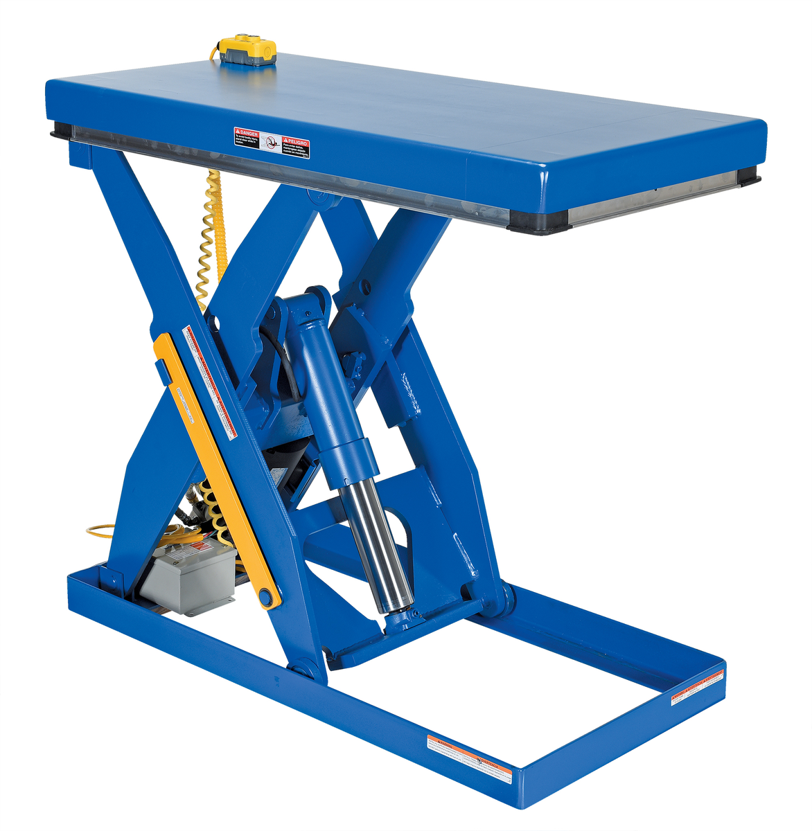 VESTIL EHLT-2448-3-43-QS Electric Hydraulic Lift Table, Quickship, 3000 lb., 24 x 48 Inch Size, Steel | CE3CTR