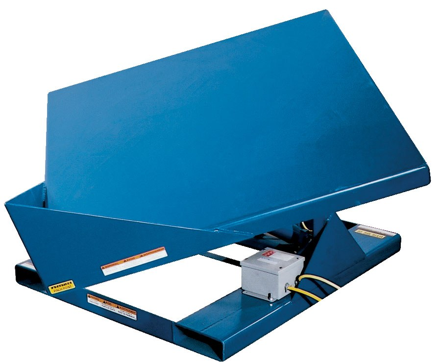 VESTIL EMC-4242-4 Electric/Hydraulic Corner Tilter, 4000 Lb. Capacity, 42 x 42 | AG7RNL