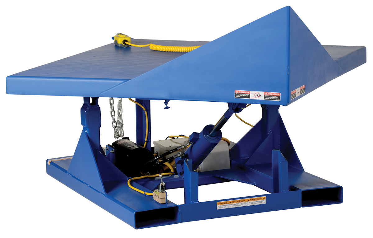 VESTIL EMC-4848-4 Electric/Hydraulic Corner Tilter, 4000 Lb. Capacity, 48 x 48 | AG7RNN