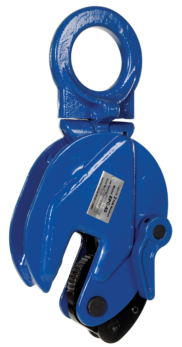 VESTIL EPC-40 Vertical Plate Clamp, 4000 Lb. Capacity | AG7RPJ