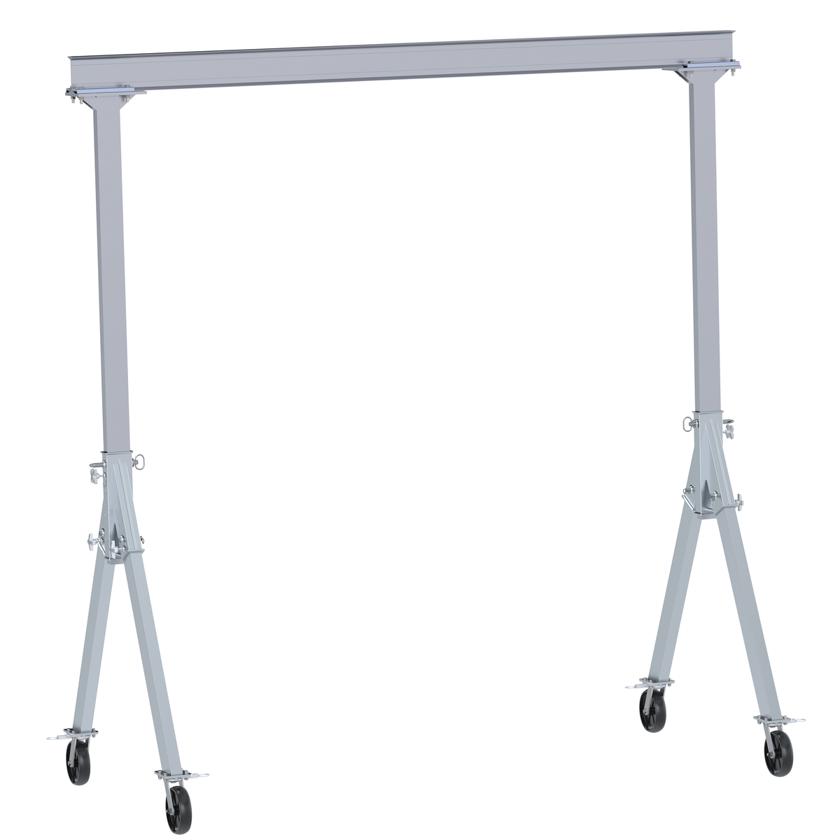 VESTIL FHA-2-10-10 Fixed Gantry Crane, Aluminium, 2000 Lb. Capacity, 10 Feet Size | CE3DGF